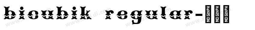 bicubik regular字体转换 bicubik regular字体转换